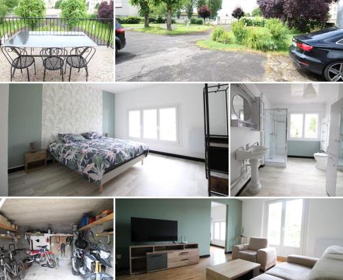 Thierville-sur-Meuse Apartamento | 3 chambres - Très grand jardin privée - Terrasse Privée - Garage vélo et moto - Parking voiture privée dans la propriété - Géré par Presta-Zen'Services