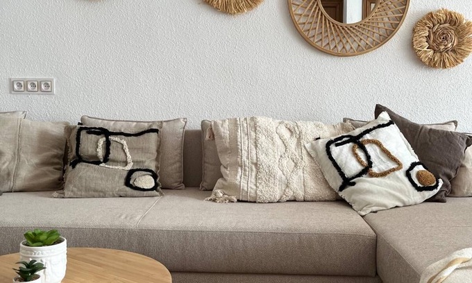 La Mata Casa | 3-level family bungalow in La Mata: 2-min walk to beach; terrace w/ sea views