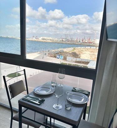 Medina Apartamento | 3-marina Serena ocean-studio chic vue mer