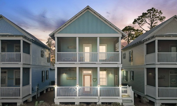 Port St. Joe Cabaña | 3 Master Bedrooms, + 1/2 bath, 2 Pools, Hot Tub, Screened Porches w/Swings