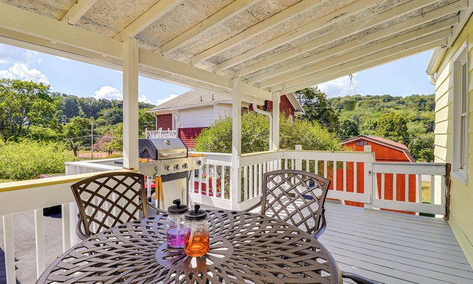 Tire Hill Casa | 3 Mi to Dtwn & Flood Museum: 'Cozy Q Cottage'