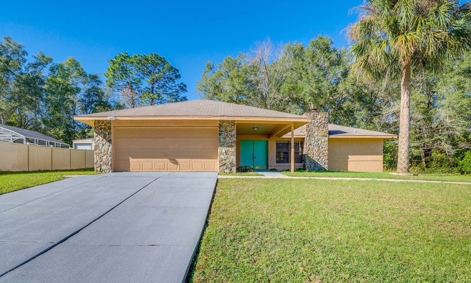 Dunnellon Casa | 3 Mi to Rainbow Springs State Park: Dunnellon Home
