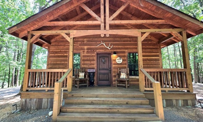 Board Camp Cabina | 3 miles on ATV to Wolf Pen Gap, Luxury Cabin slp 5