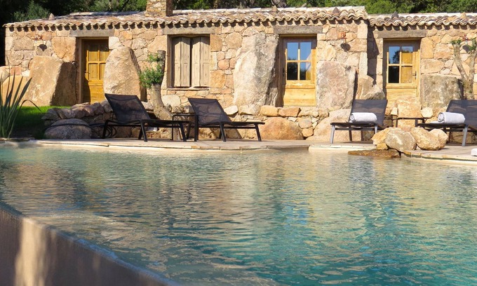 Porto-Vecchio Villa | Magnífica villa de tipo ovejas Córcega con piscina privada, cerca de Palombaggia