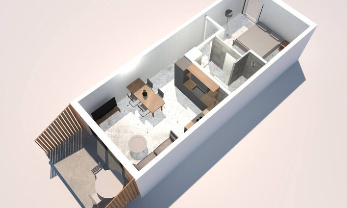 Freiburg im Breisgau Apartamento | 3 Muskateller, 43qm, Balkon, 1 Schlafzimmer, Max. 2 Personen