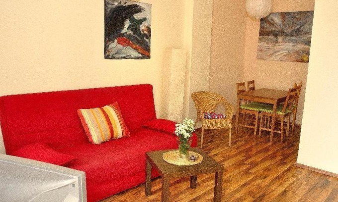 Innere Neustadt Apartamento | 3-Raum-Fewo-Dresden-Zentrum-Balkon-Blick-auf-Altstadt-L10