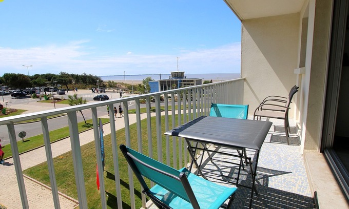 Saint-Brevin-l'Ocean Apartamento | Apartamento T3 en centro, 5 plazas, aparcamiento, playa a 70m