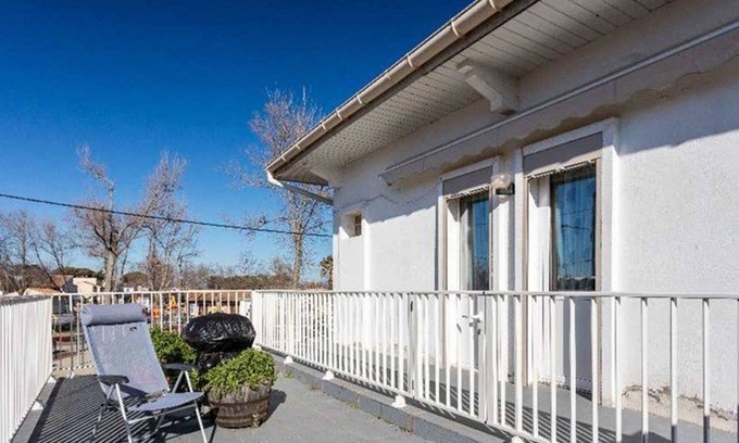 Marseillan Plage Apartamento | Apartamento de 3 habitaciones con aire acondicionado cerca del mercado en Marseillan-Plage
