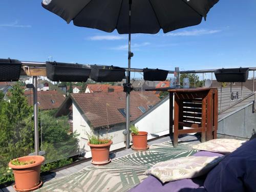 Bonlanden Apartamento | 3-room apartment with terrace and carport in Filderstadt