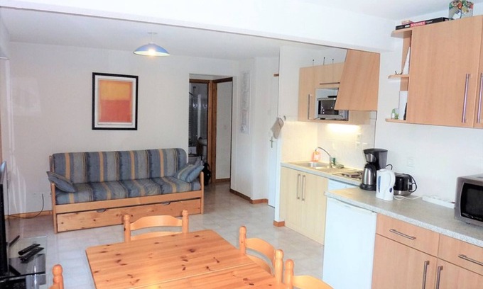 Station de Drouzin le Mont Apartamento | 3 piezas con parking, a pie de pistas en Saint-Jean-d'Aulps