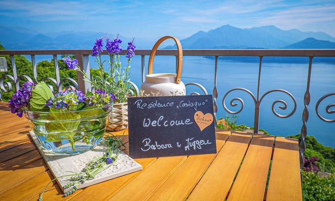 Belgirate Apartamento | 3-room corner apartment with 2 bathrooms and fantastic lake view