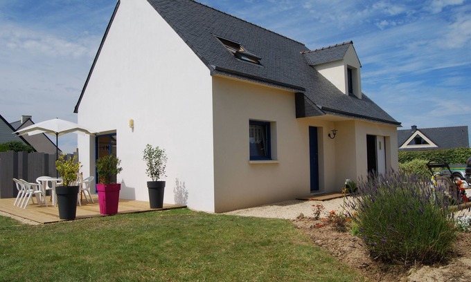 Plouneour-Brignogan-Plages Casa | 3 * villa junto al mar, 6 pers. A 150 m de la playa y del GR34. Gran jardín cerrado