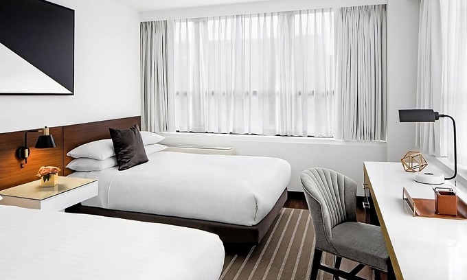 Connecticut Ave - K Street Hotel | 3 Spacious Double Room Units in D.C. – Ideal for Friends or Family