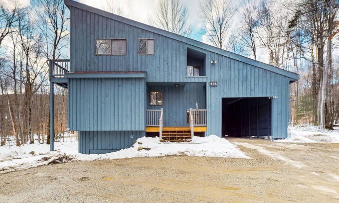 Ludlow Casa | 3-story dog-friendly home with private hot tub, firepit, grill, wood stove, EVC