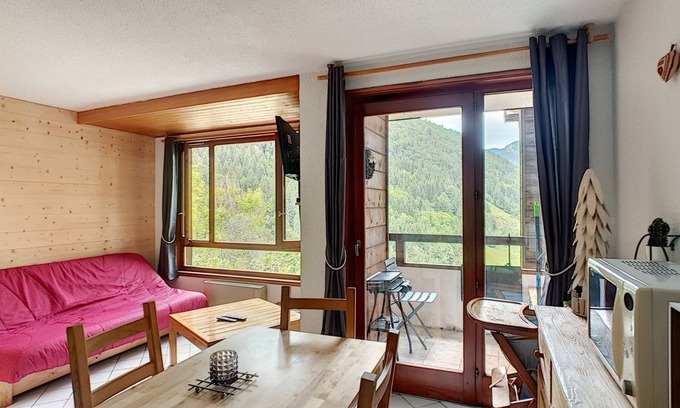 Saint-Jean-dʼAulps Apartamento | 30 m² Apartamento ∙ 1 habitación ∙ 4 personas