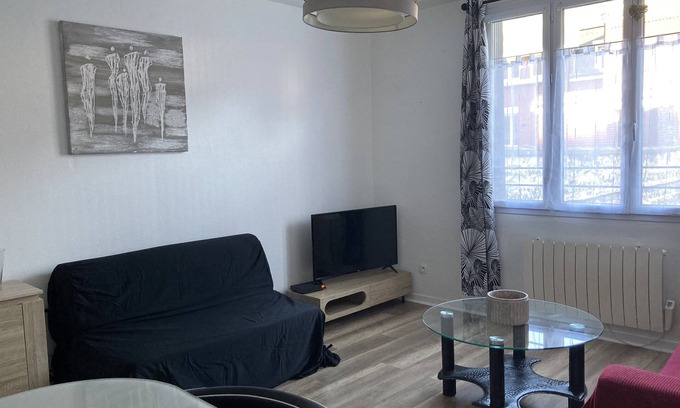 Dieppe Apartamento | 300 metros de la playa, apartamento luminoso