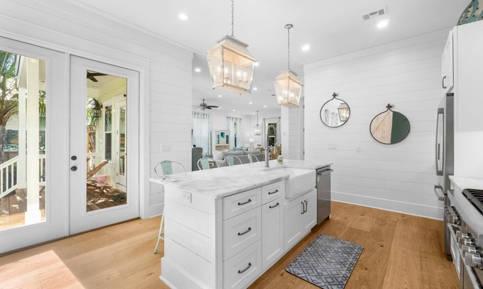 Seagrove Beach Casa | 30A Beach House - Under the Palms