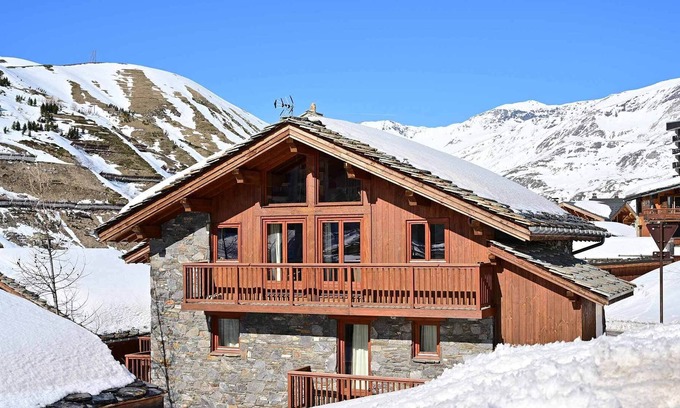 Le Lavachet Chalet De Esquí | 30m des Remontées | Chalet 12p + Sauna et Jacuzzi