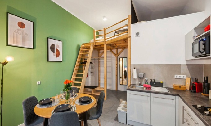 Krefeld Apartamento | 30qm *Design WOW Studio* | City | Ruhig | Hbf 100m
