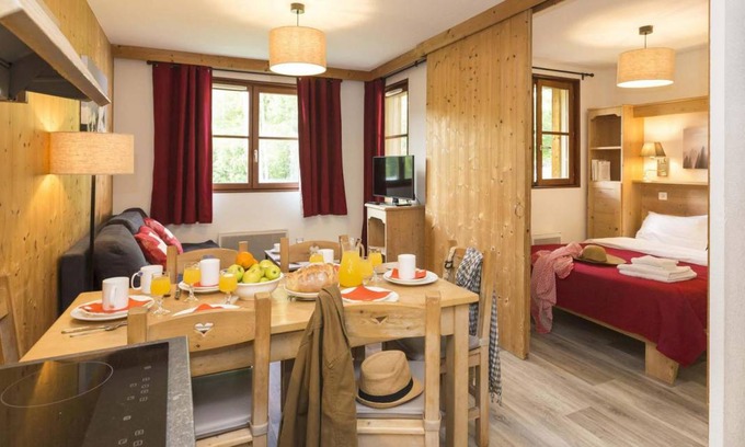 Saint-Sorlin-d'Arves Apartamento | 32 m² Apartamento ∙ 1 habitación ∙ 5 huéspedes