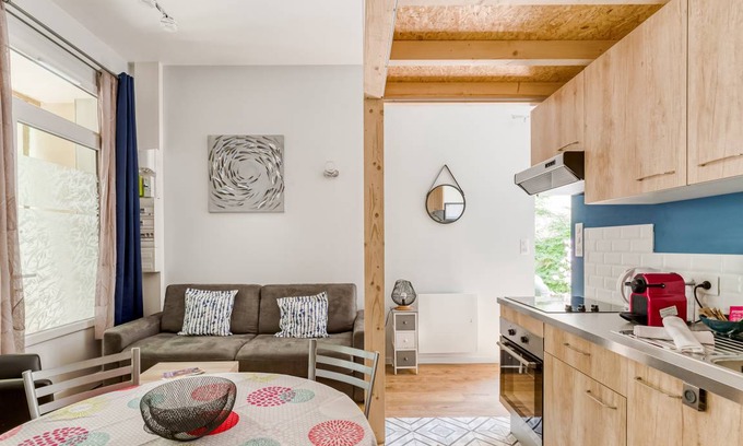Republique - Les Ponts Apartamento | 37 m² Apartamento ∙ 1 habitación ∙ 4 huéspedes