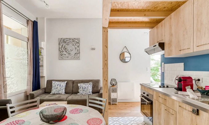 Republique - Les Ponts Apartamento | 37 m² Apartamento ∙ 1 habitación ∙ 4 huéspedes