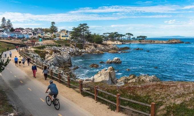 Pacific Grove Casa | 3814 Surf's Up! Walk to Park, Downtown & Beach - Nightly Vacation Rental!