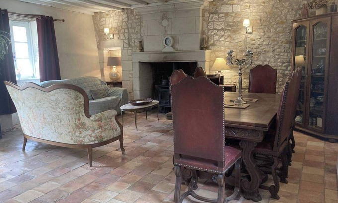 Ceaux-en-Loudun Casa | 3Bedrooms-Sleeps6-WiFi-Fireplace