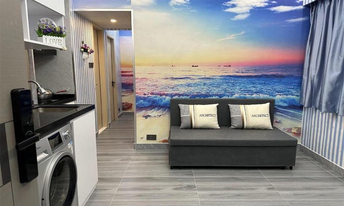 Mong Kok Apartamento | 3BR Romantic apt, 2mins MTR, 8pax