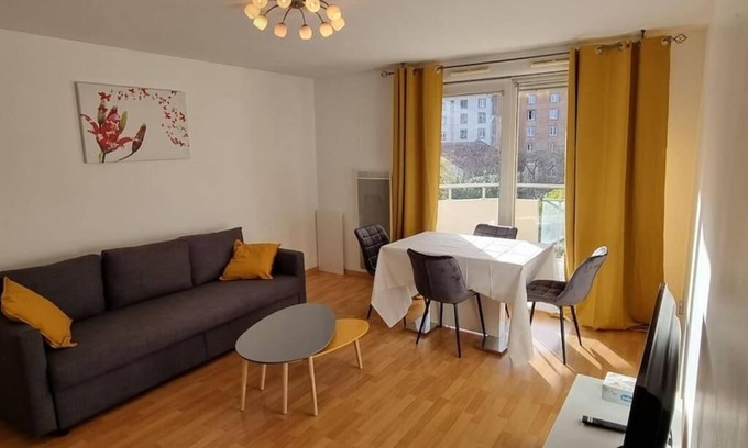 Koenigshoffen Est Apartamento | 3P Calme Avec Parking Proche Centre Ville et Gare TGV