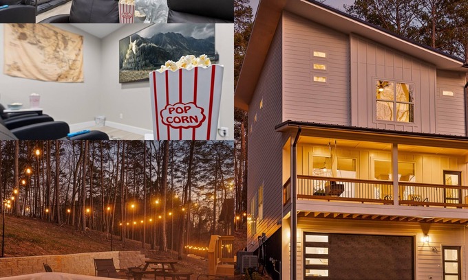 Chickamauga Cabina | 3Stry·Hot Tub·ModernTreehouse·20minTo·Chatt Vistas