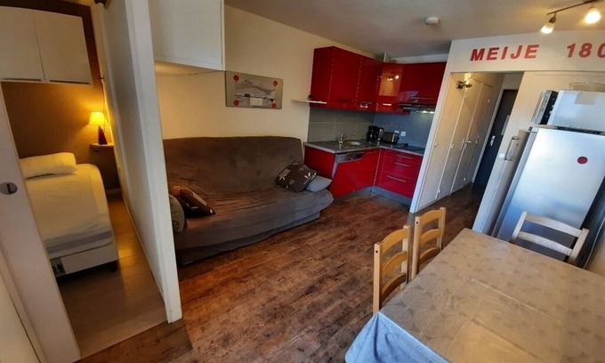 Mont-de-Lans Apartamento | 4-5 person apartment with panoramic south-facing view Les Deux-Alpes