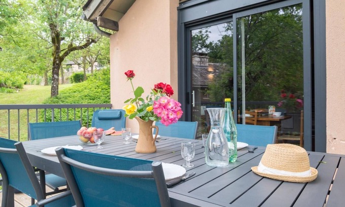 La Canourgue Casa | 4/6 pers. rental PREMIUM - Les Bruguières self-catering village