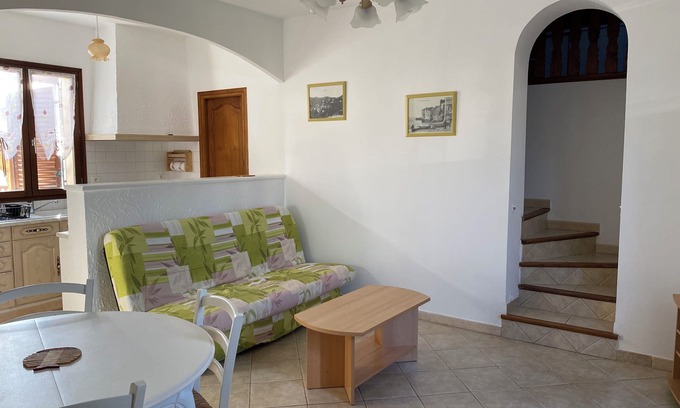 Penta-di-Casinca Apartamento | 4/6-person apartment with garden area