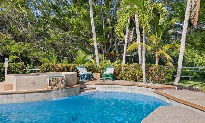 Biggar Casa | 4-Bed 4 bath 2 kitchen Brand new Pool, Lanai, BBQ