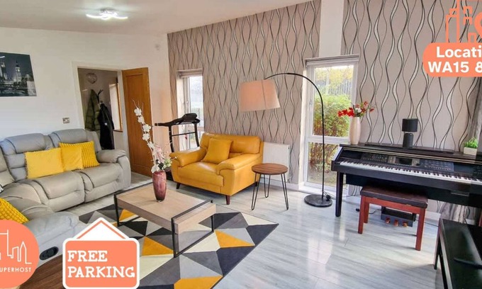Trafford Casa | 4 Bed Home in Altrincham by City SuperHost