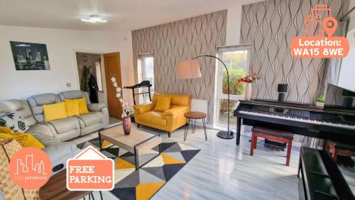 Trafford Casa | 4 Bed Home in Altrincham by City SuperHost