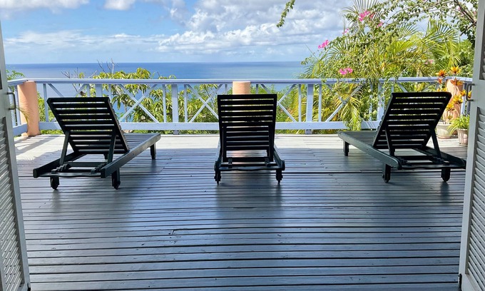 Vieux Fort Apartamento | Habitaciones con aire acondicionado en Villa Caribbean Dream
