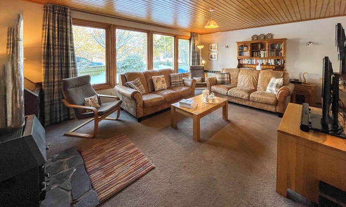 Nethy Bridge Cabaña | Alojamiento de 4 habitaciones en Nethy Bridge