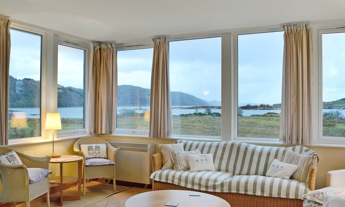 Isle of Seil Cabaña | Alojamiento de 4 habitaciones en Clachan Seil