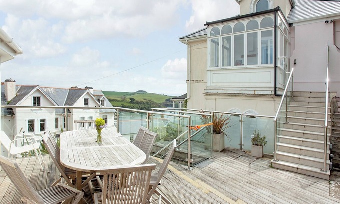 Salcombe Cabaña | Alojamiento de 4 habitaciones en Devon Road