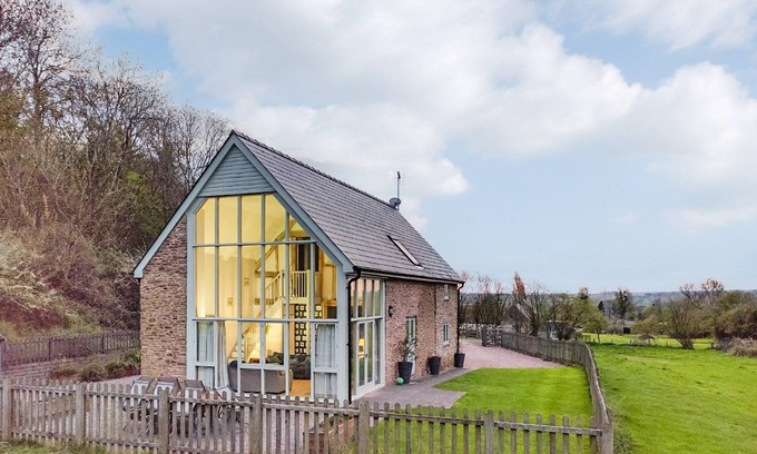 Fownhope Cabaña | Alojamiento de 4 habitaciones en Prior's Frome, cerca de Hereford.