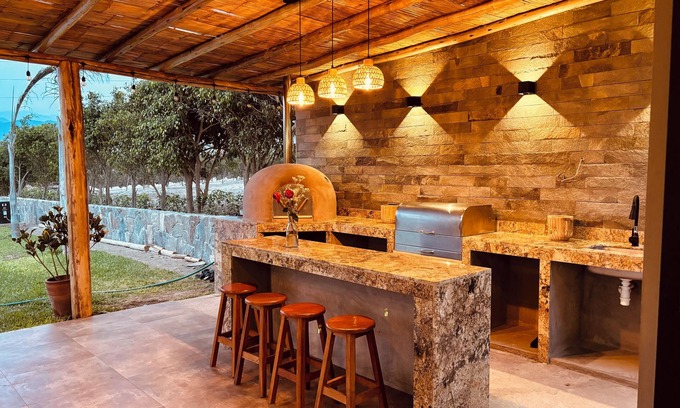 Cieneguilla Casa | Casa de Campo Bamboo con piscina temperada