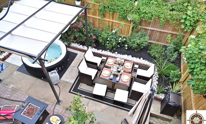 Germantown Casa | 4-Bedroom Historic Garden Oasis Home in Germantown