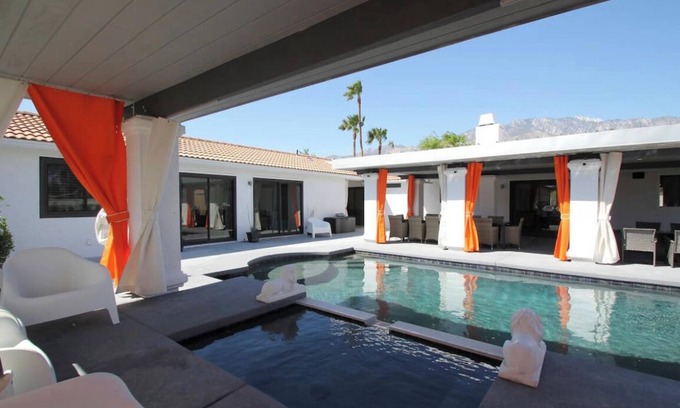 Sunrise Vista Chino Casa | 4 Bedroom Modern Home, Pool+Spa+Guest House!