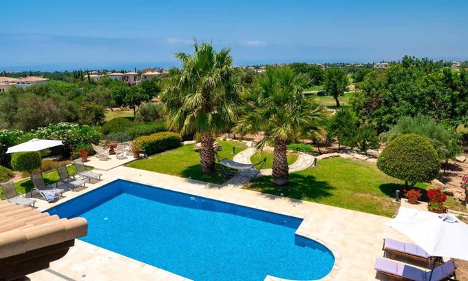 Aphrodite Hills Villa | 4 bedroom Villa Lofou with private pool and sea views, Aphrodite Hills Resort