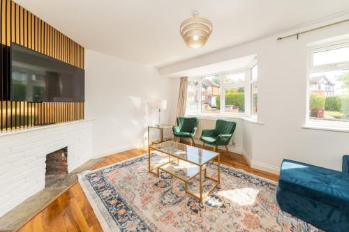 Reading Casa | 4 Beds Free Parking Fully Equipped Home
