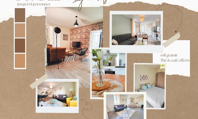 Riom Apartamento | 4 en 1- jusqu'à 14 personnes