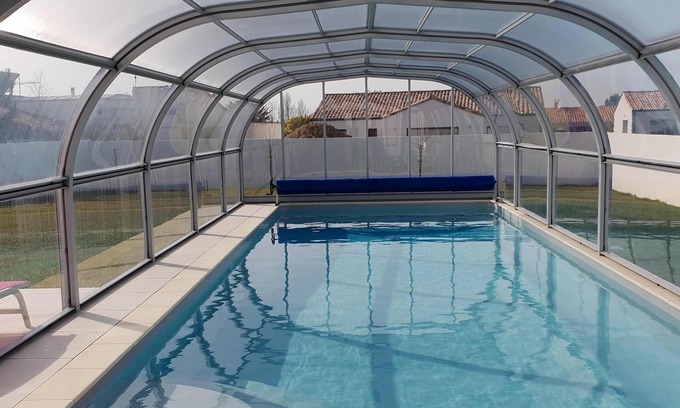 LʼIle-dʼOlonne Casa | 4 **** CASA FAMILIAR CON PISCINA