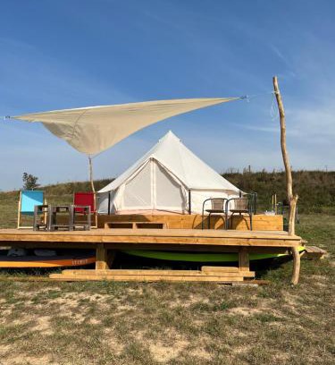 gmina Filipow Otro | 4 Glamping Adventure - tent with lake view